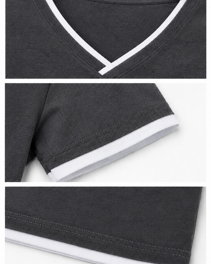 Blusa de Lactancia Doble V. Smile