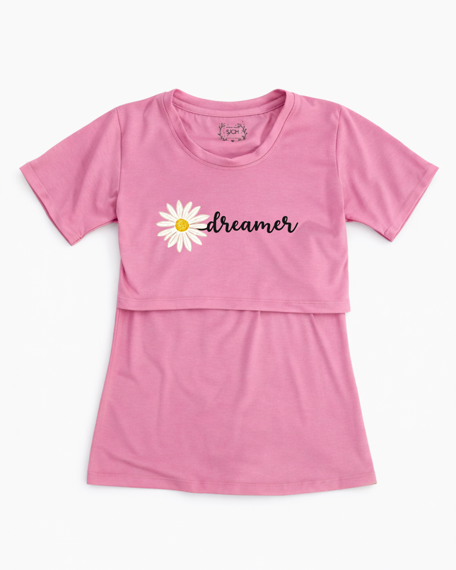 Blusa Lactancia valenciana algodón. Dreamer