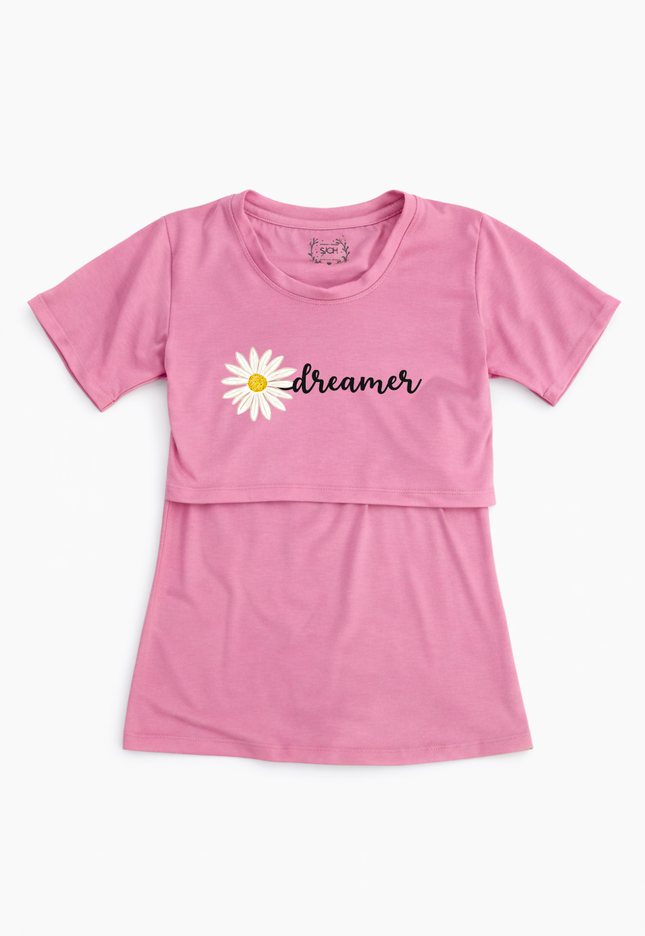 Blusa Lactancia valenciana algodón. Dreamer