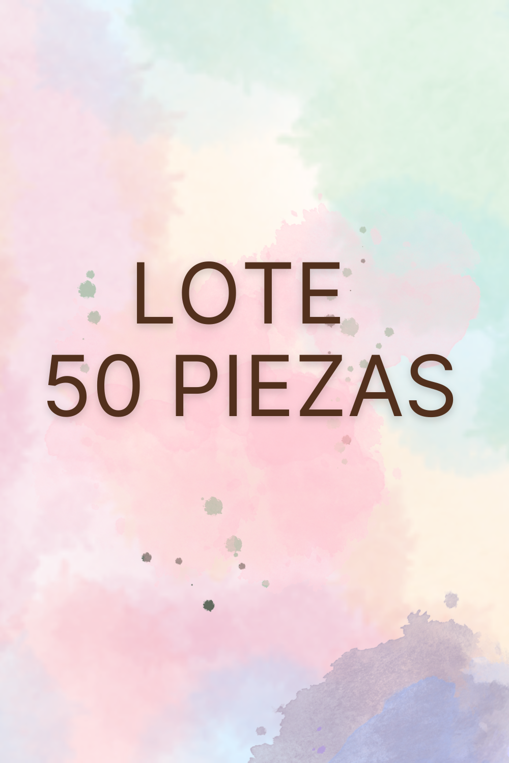 LOTES DESDE $35.00 LA PIEZA