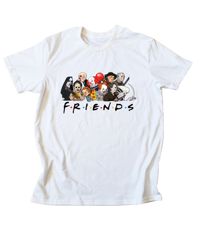 Playera caballero. Friends Horror 2