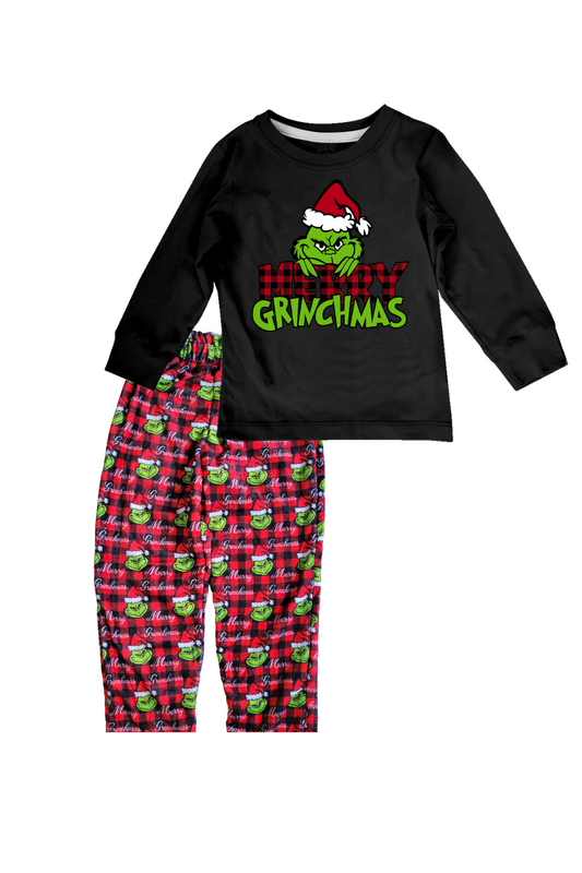 Pijama Kids 1 a 14 años. Merry Grinchmas cuadros