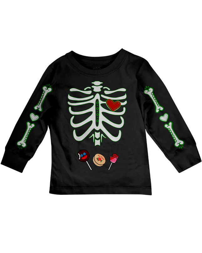 Playera ml Kids . Huesitos dulces