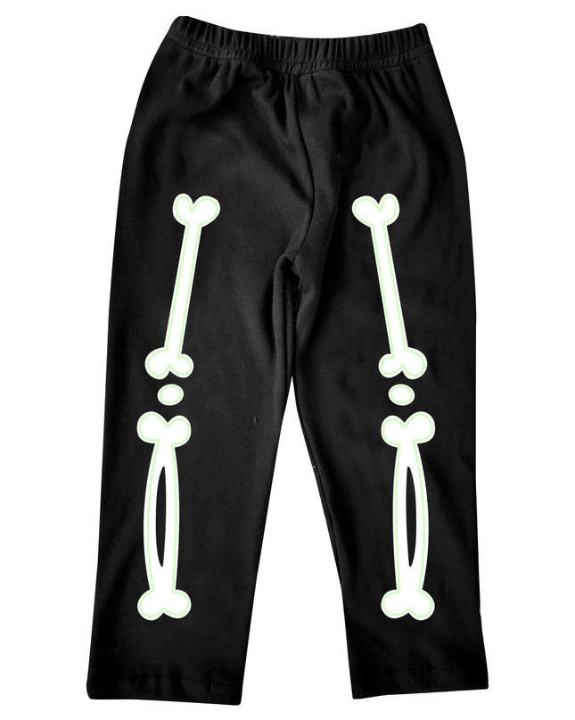 Conjunto kids 6, 12 y 18 meses . Esqueletito Glow