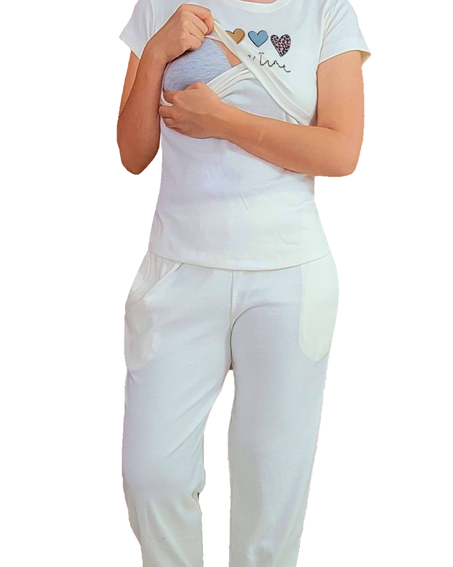 Conjunto Pants de Lactancia. One day at time