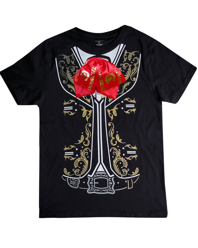 Playera caballero . Charro moño real
