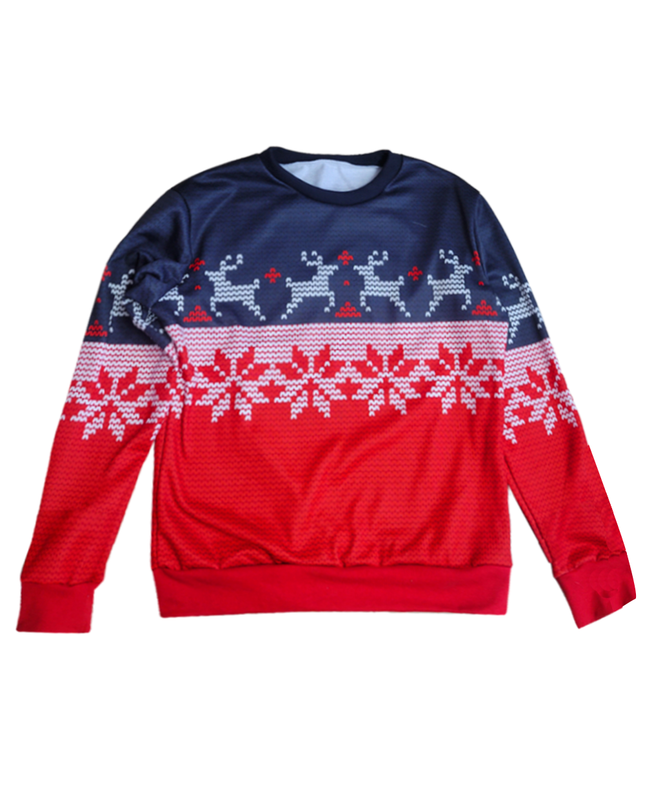 Sudadera afelpada Caballero. Reno Knitted