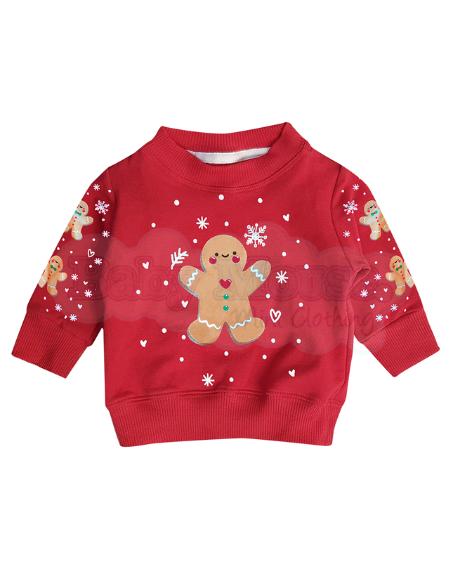 Sudadera bebé. Galleta de Jengibre