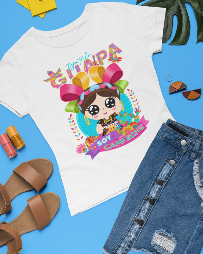 Blusa dama. Deja tu lo guapa soy de (elige tu estado)