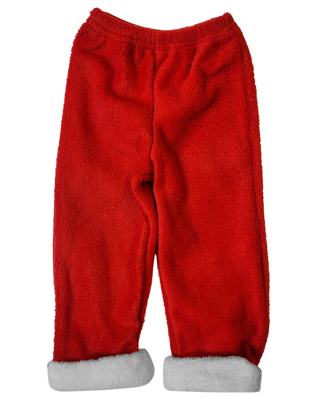 Conjunto polar niño y bebé Santa Claus.