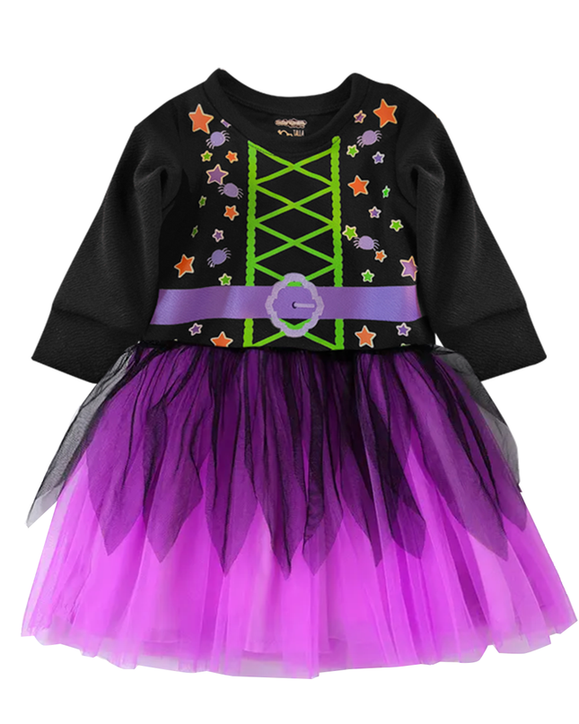 Vestido Brujita. 3 meses a 6 Años