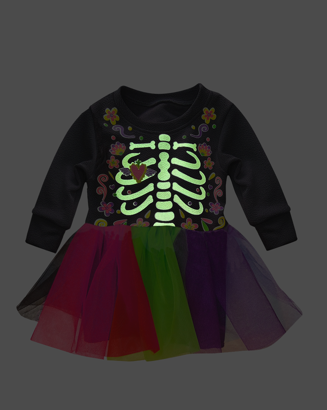 Vestido Catrina. 3 meses a 4 Años