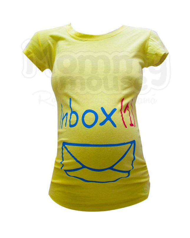 Blusa Maternidad Básica Manga corta. Inbox.