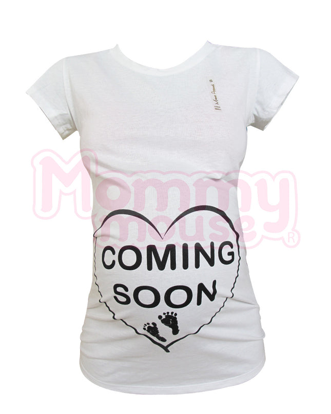 Blusa Maternidad Básica Manga corta.  coming soon.