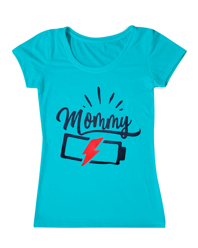 Pijama Dama manga corta. Mommy Battery