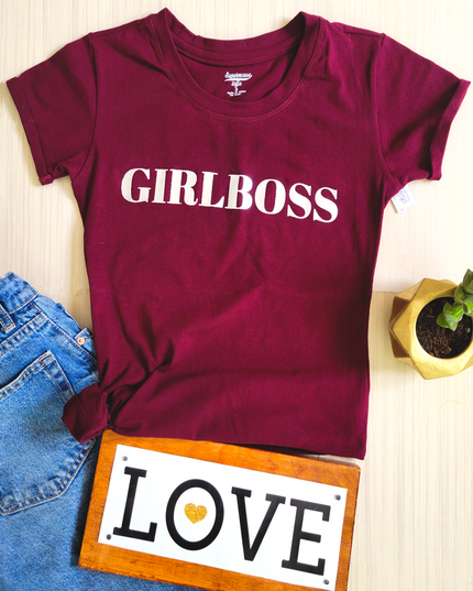 Blusa dama manga corta. GirlBoss