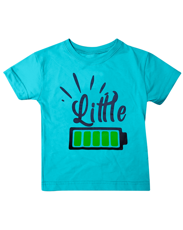 Pijama Manga corta  1 a 10 Años. Little Battery