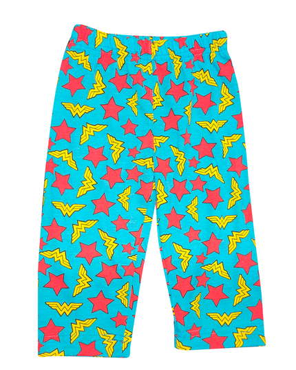 Pijama Manga corta  1 a 10 Años. Wonder Girl
