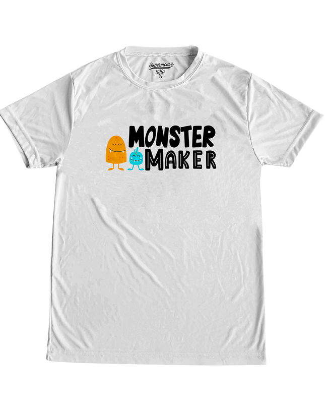 Playera Caballero manga corta. Monster Maker