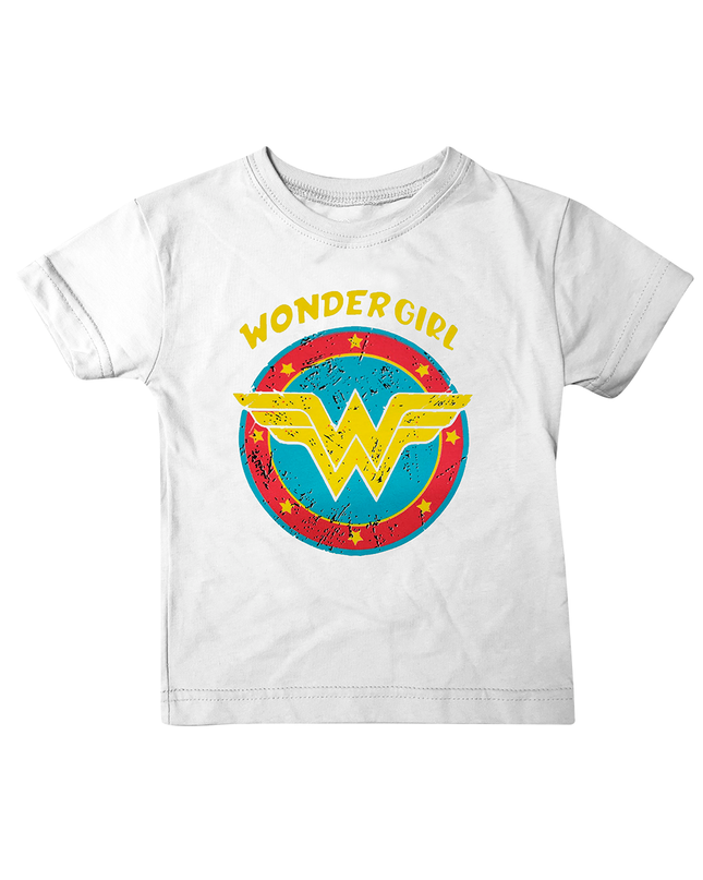 Pijama Manga corta  1 a 10 Años. Wonder Girl