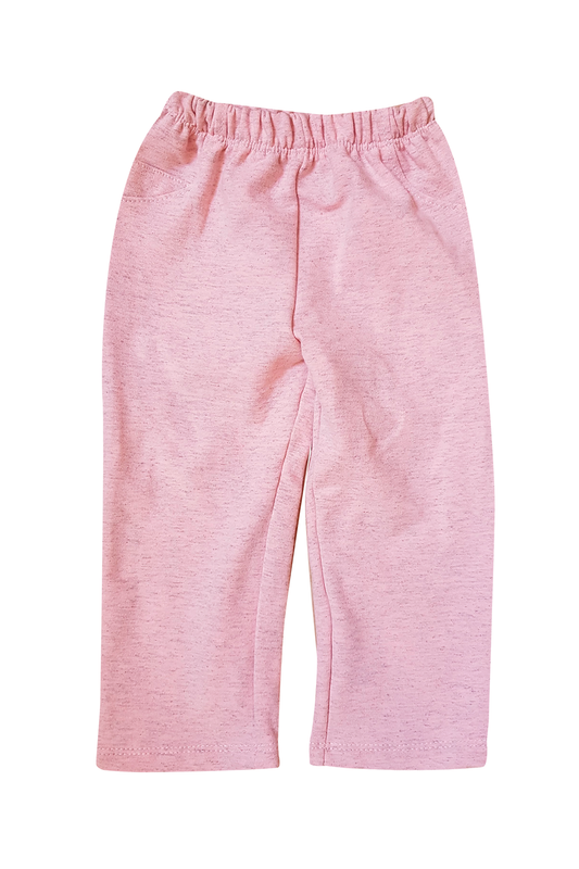 Set pantalón y playerita cuello de tortuga  - Rosa