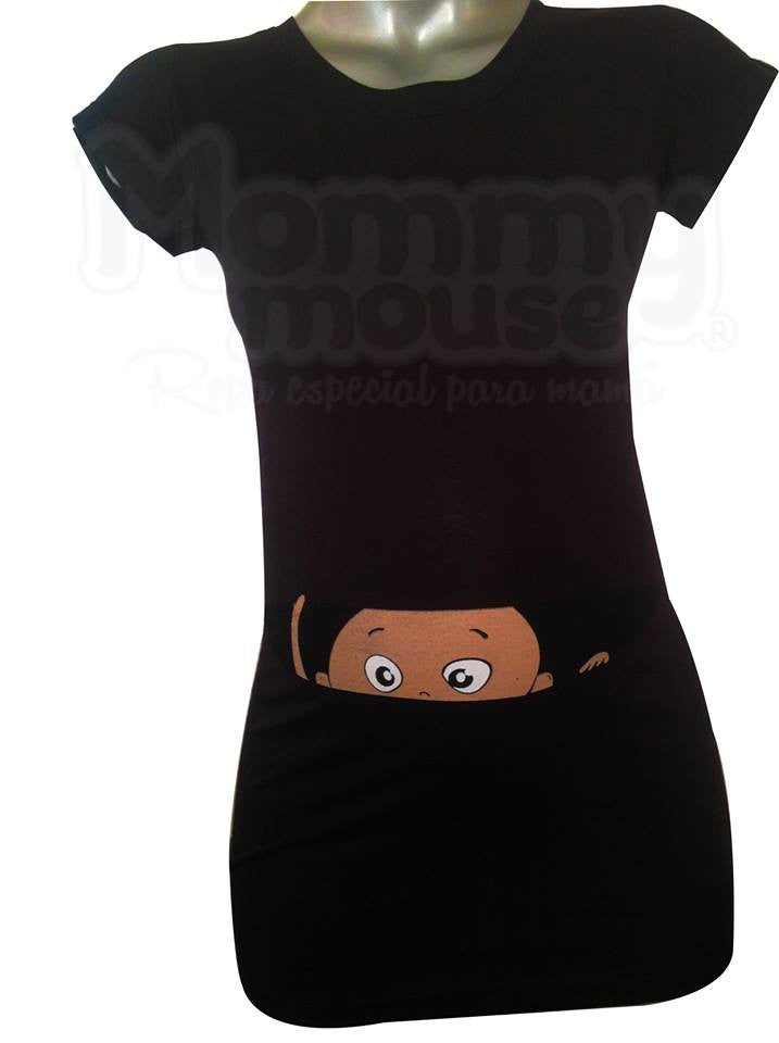 Blusa Maternidad Básica Manga Bebé – Mouse Apparel