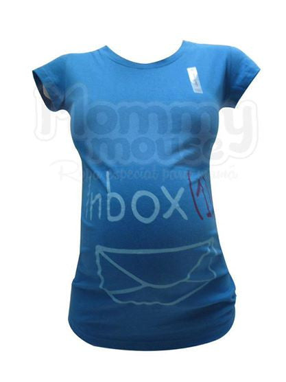 Blusa Maternidad Básica Manga corta. Inbox.