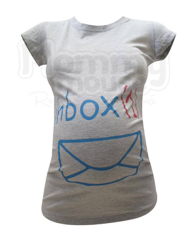 Blusa Maternidad Básica Manga corta. Inbox.