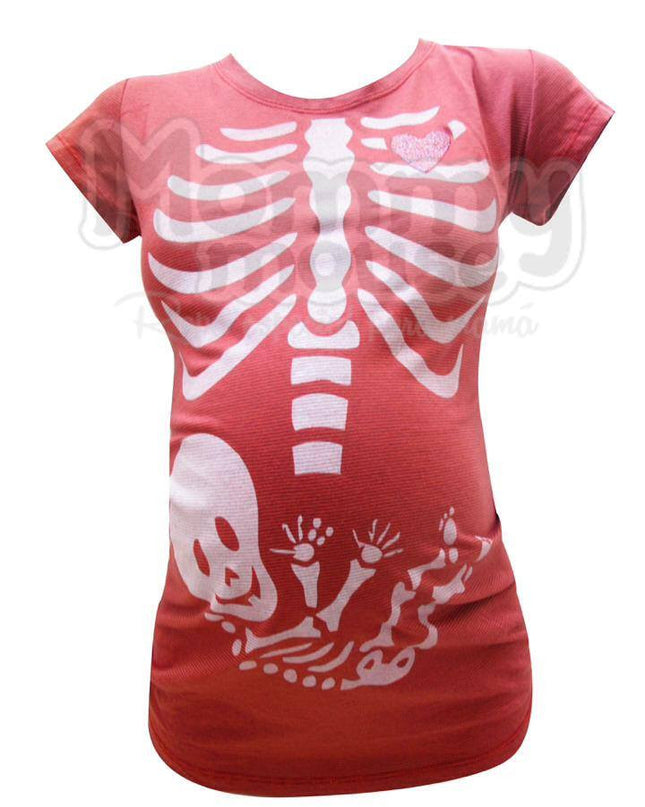 Blusa Maternidad Básica Manga corta. Radiografía.