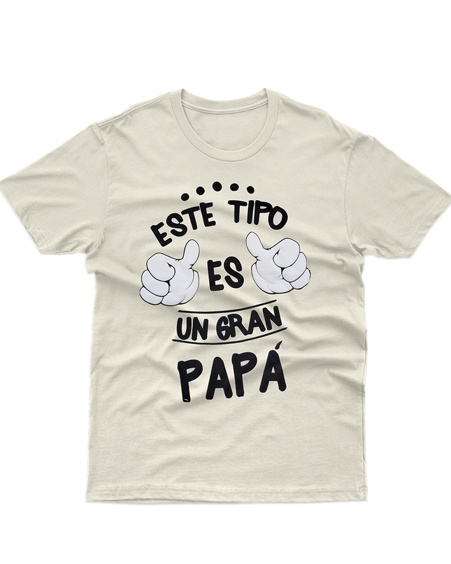 Playera Caballero . Gran papá