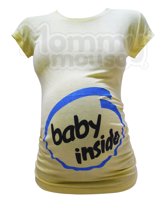 Blusa Maternidad Básica Manga corta. Baby inside.