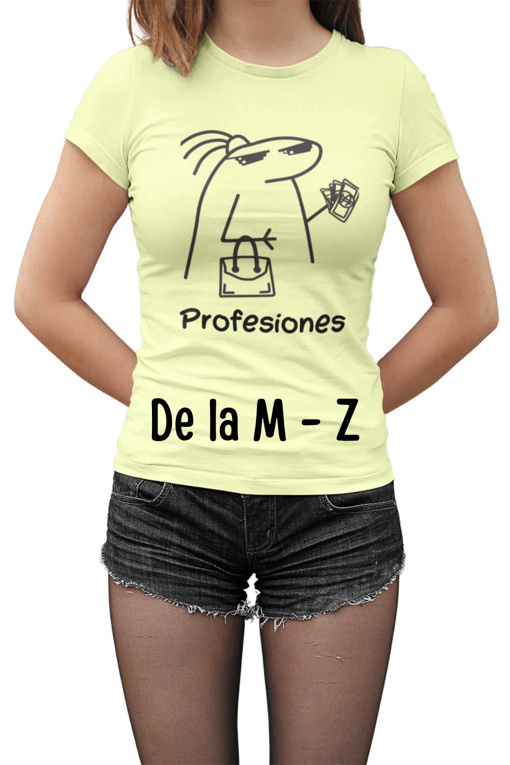 Blusa dama manga corta. Profesiones2 (M - Z)