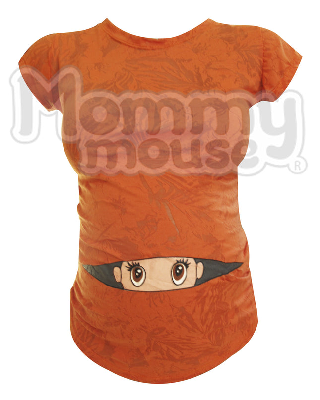 Blusa Maternidad Básica Manga corta. Nena asomada.