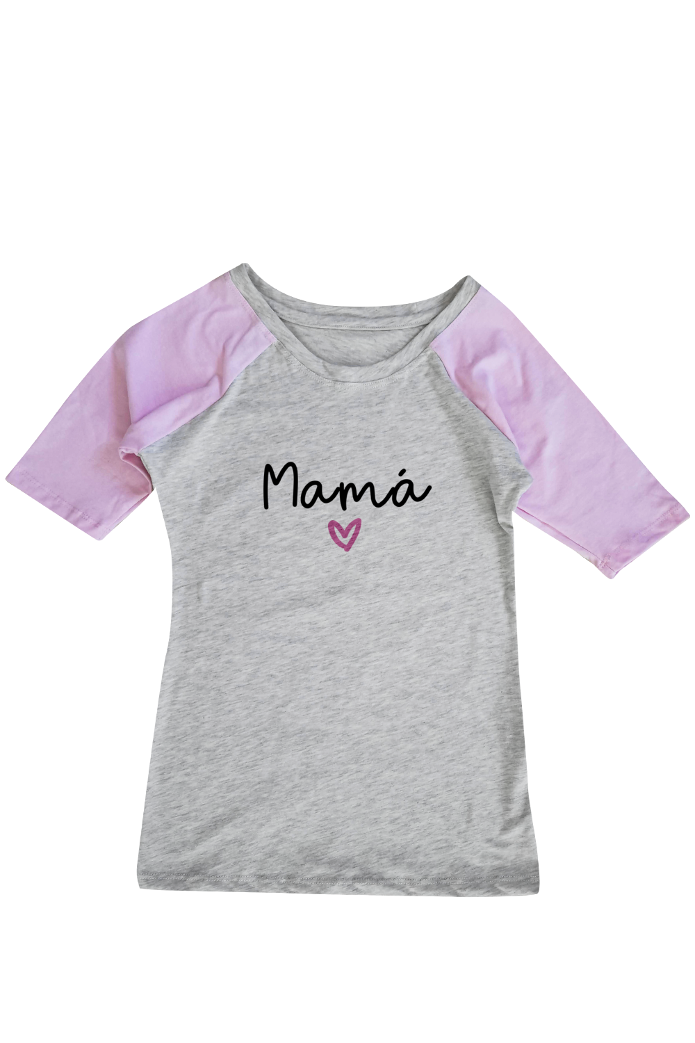 Playera Ranglan dama. Mamá corazón