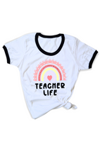 Blusa dama manga corta. Teacher Life