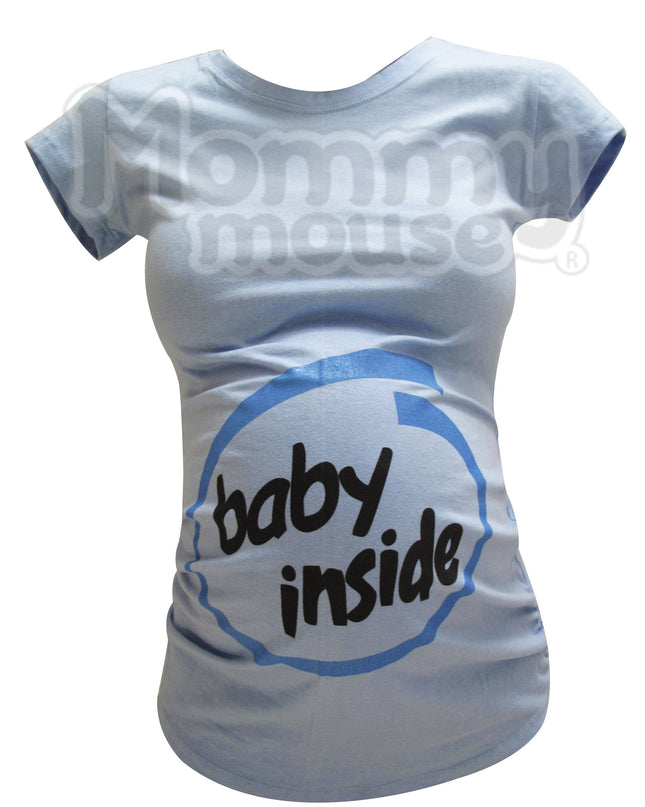 Blusa Maternidad Básica Manga corta. Baby inside.