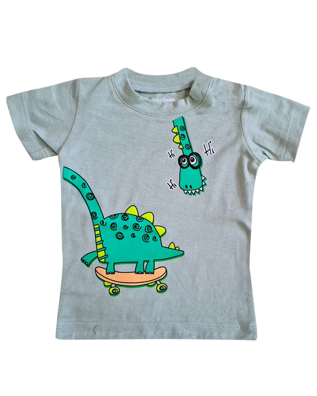 Playera kids niño. Dino Skate