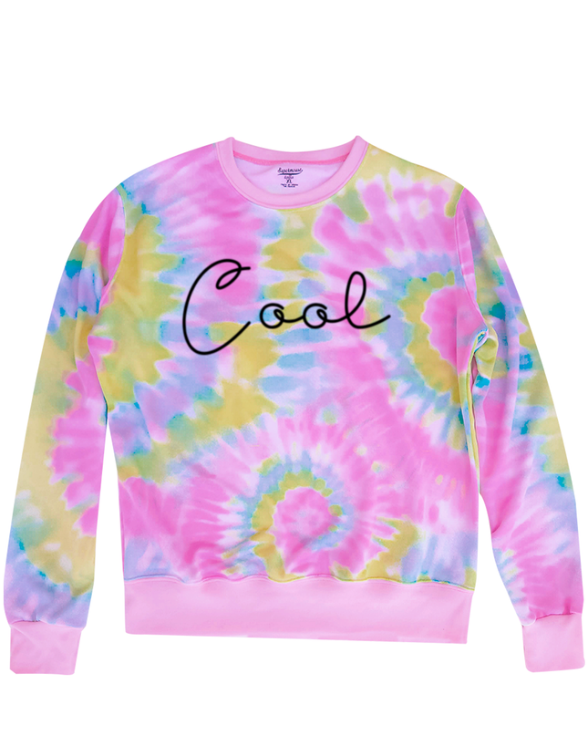 Sudadera ligera dama Tie Dye. Cool