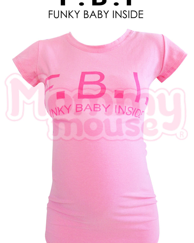 Blusa maternidad Básica Manga corta.  F.B.I.