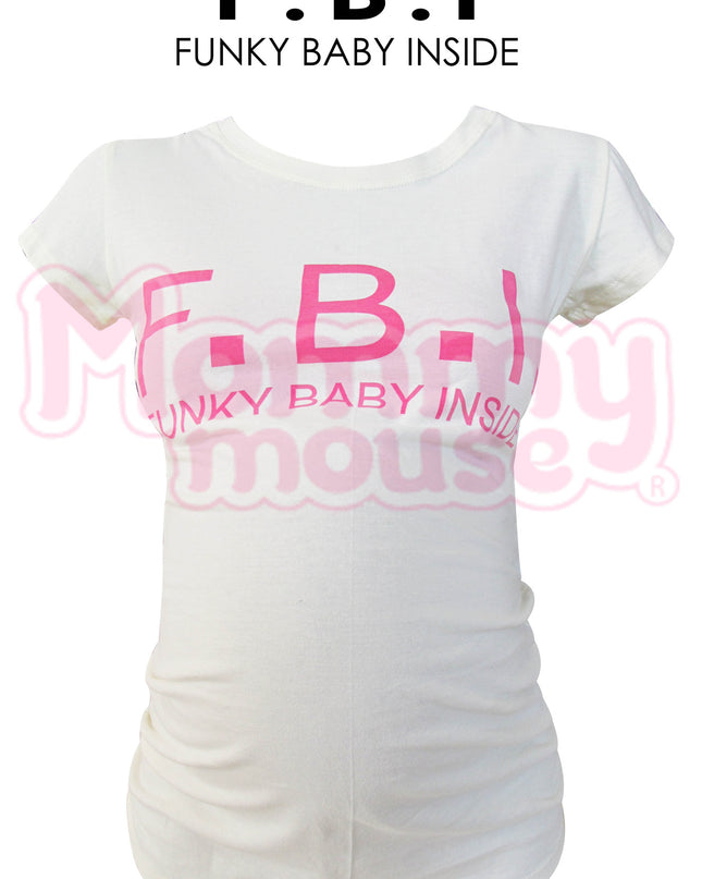 Blusa maternidad Básica Manga corta.  F.B.I.