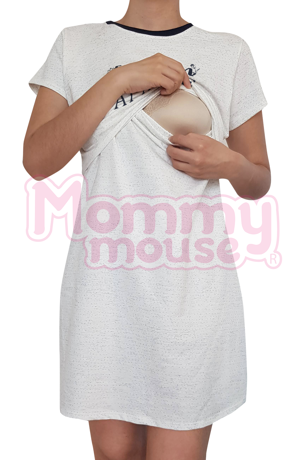 Camisón Pijama maternidad-lactancia. Fashion at home