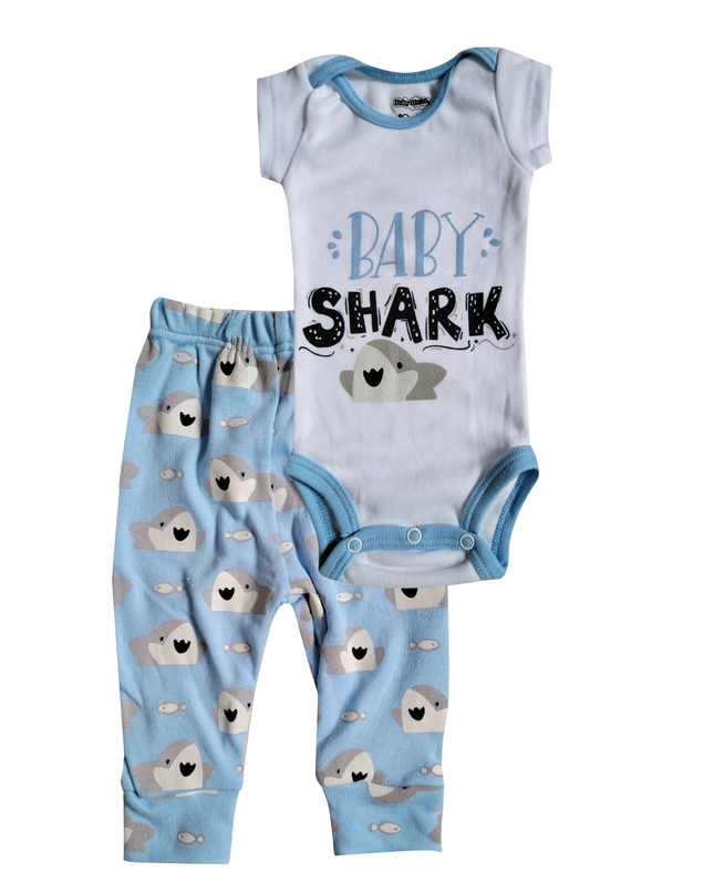 Set 2 - piezas. Baby Shark