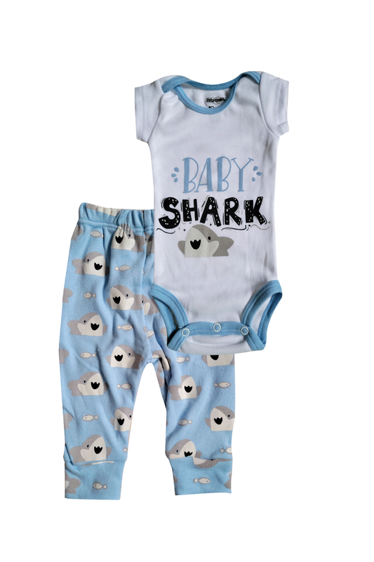 Set 2 - piezas. Baby Shark