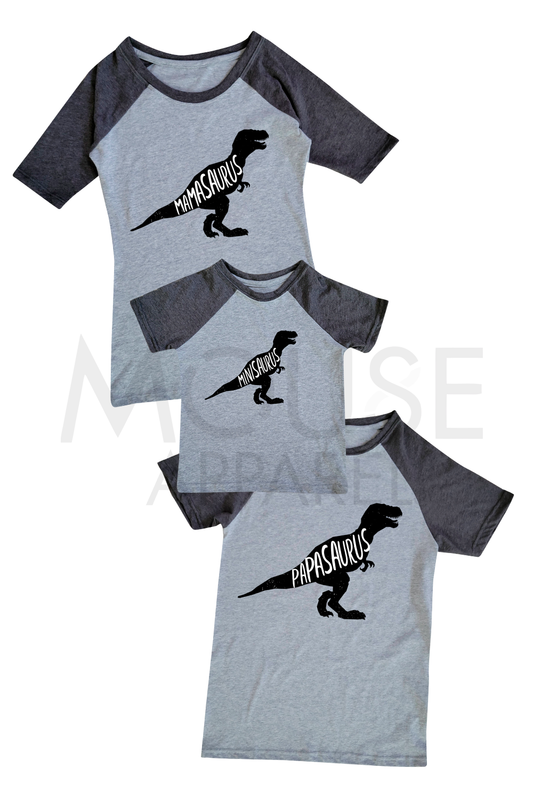 Playera Ranglan dama. Mamasaurus