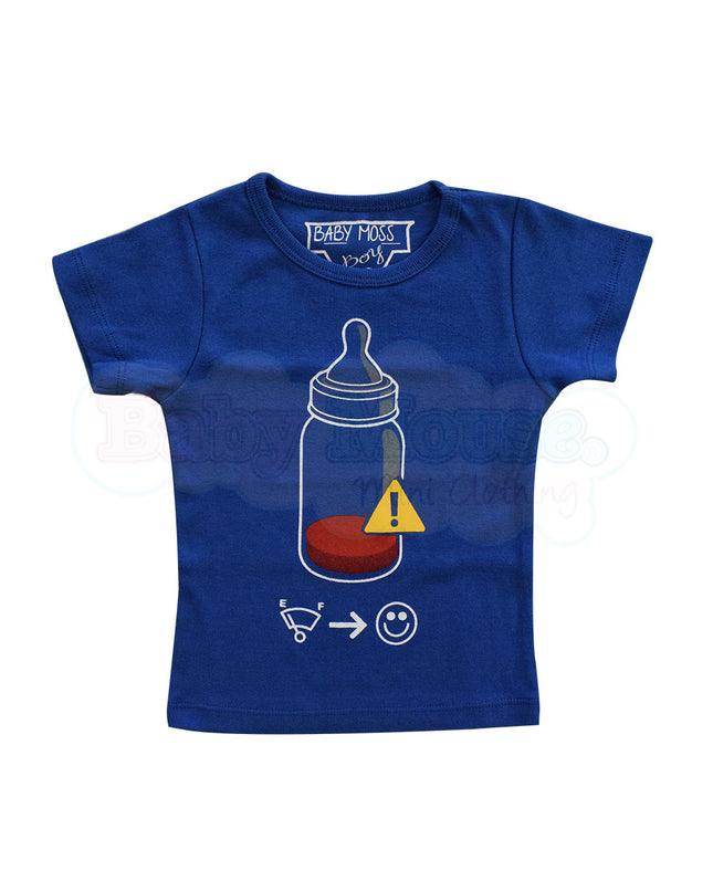 Playera Kids Biberón combustible.