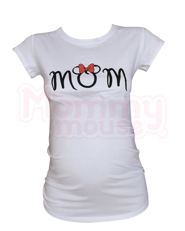 Blusa Maternidad Básica Manga corta. Mom orejas