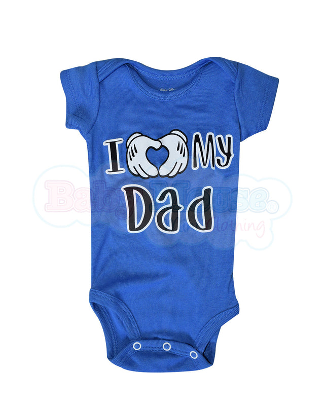 Pañalero Manga Corta Unisex. Love dad Mouse