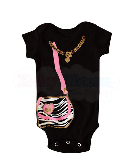 Pañalero Manga Corta Niña. Elegant baby.