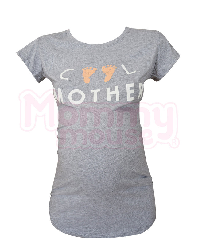 Blusa Maternidad Básica Manga corta. Cool Mother.