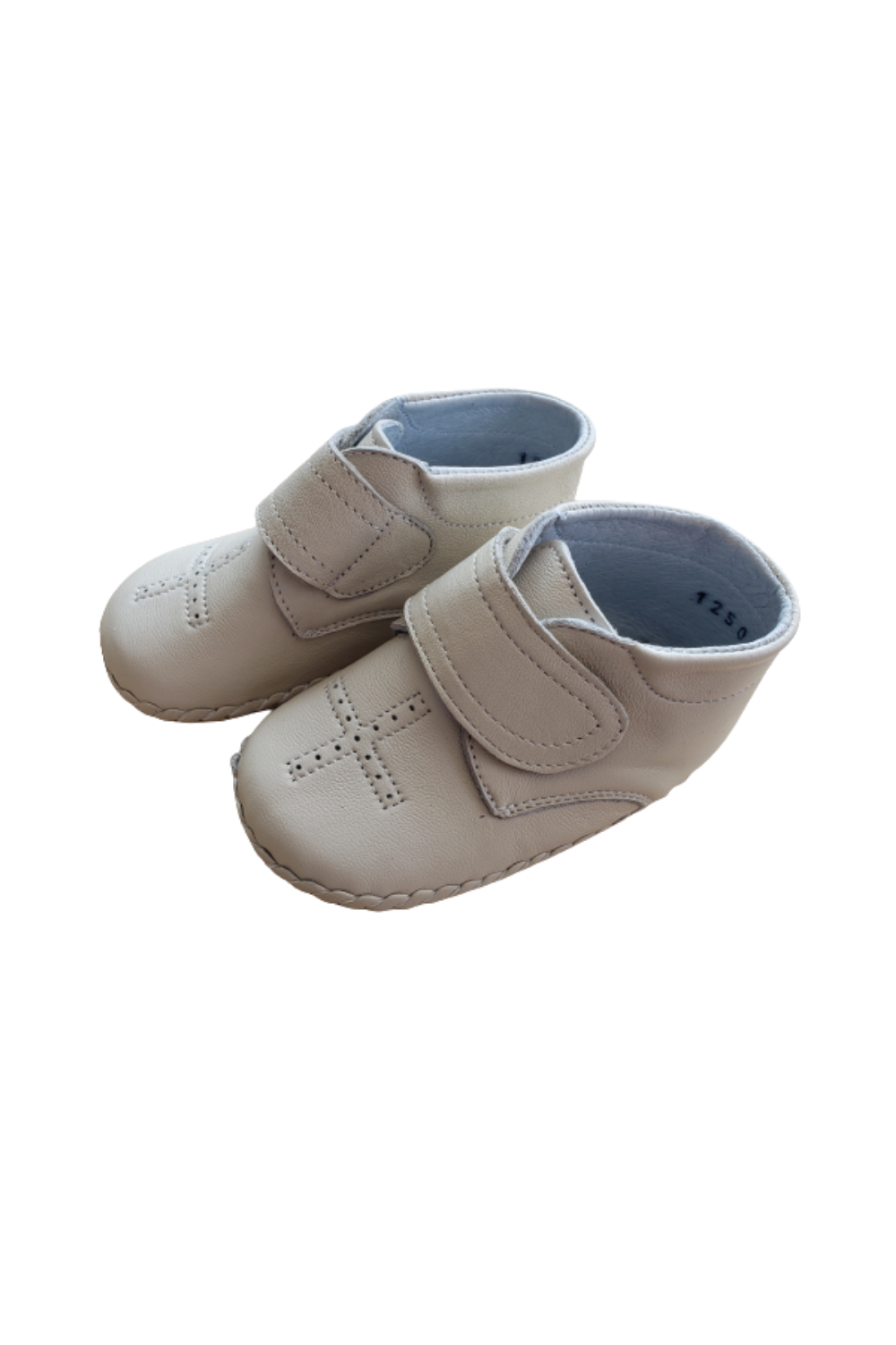 Zapato de bebé PERLA / CRUZ PUNTOS